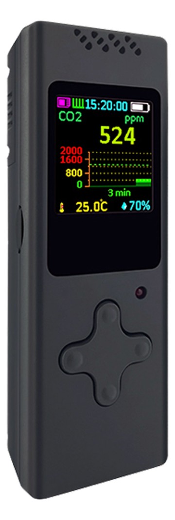力田 手持式 CO2 多功能二氧化碳 偵測器 ZG-005 監測 /台