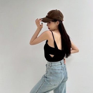 【Aa.chic出清5折起】自訂款百搭彈棉背心(兩色).女裝/背心/寬鬆/現貨/自訂款/內搭/莫代爾【C001】