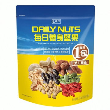 盛香珍 每日養身堅果 125g  1袋
