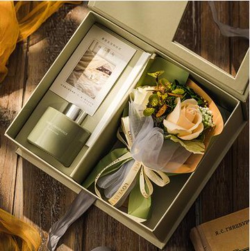 禮物圣誕感恩節套裝花實用生日客戶禮盒送老師女伴手小禮品 99購物節