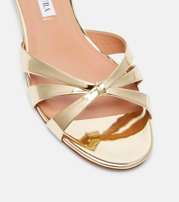 Aquazzura Tati mirrored sandals