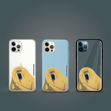 CreASEnse 聯名 圖文不符系列 臭泥驚嚇 手機殼 空壓殼 液態矽膠殼 支援多型號