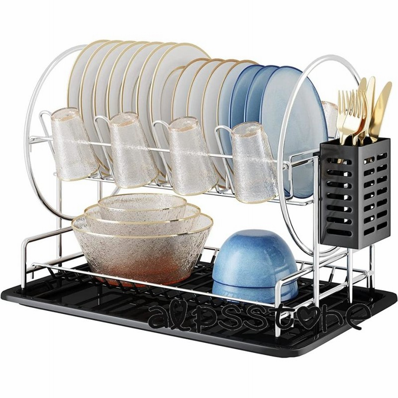 食器 水切りラック かご ステンレス スリム 食器乾燥ラック バスケット キッチン 食器 収納ラック おしゃれ 水受けトレー付 2 通販 Lineポイント最大get Lineショッピング