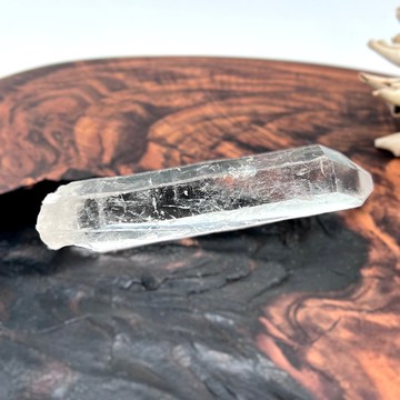 雪遙。柱 原礦 手握 冥想 高頻水晶 I 印度喜馬拉雅白水晶柱 I