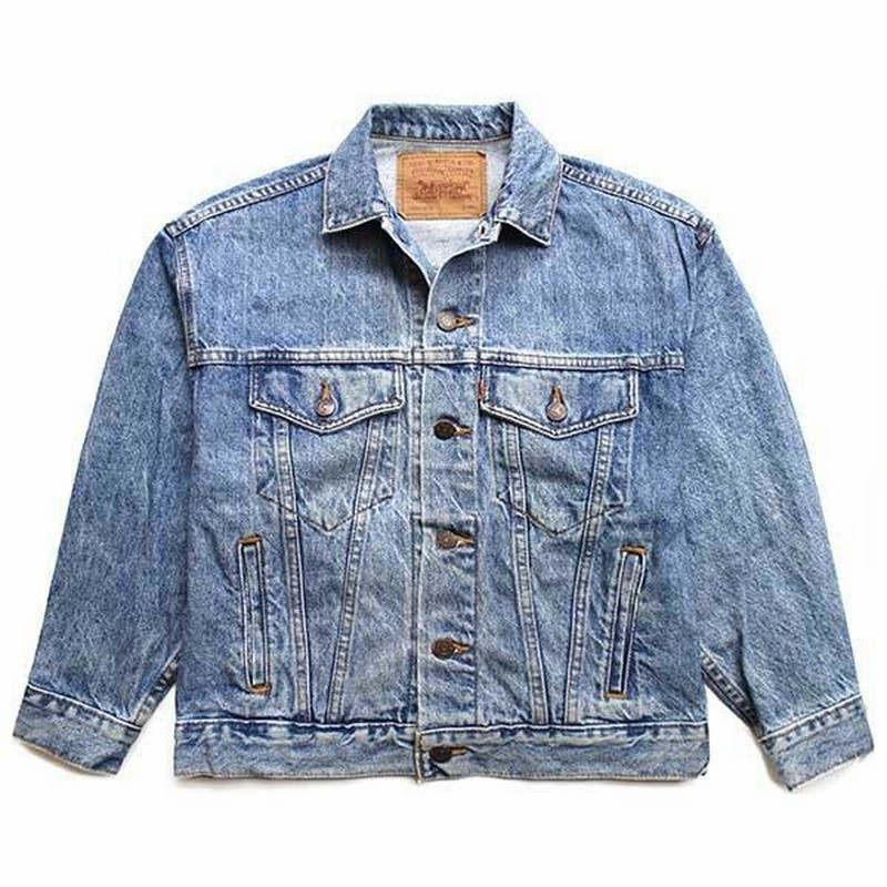 SALE☆90s USA製 Levi'sリーバイス 57507 デニムジャケット 4ポケット