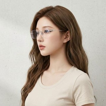 【MOLSION 陌森】方形無框光學眼鏡(MO7007-B90)