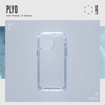 UAG iPhone 15 耐衝擊保護殼-極透明