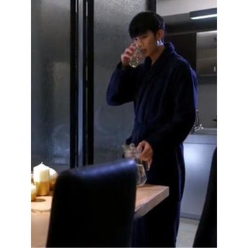 明星同款氣質超長款浴袍細膩絨毛高級感睡袍秋冬睡衣家居服長袍