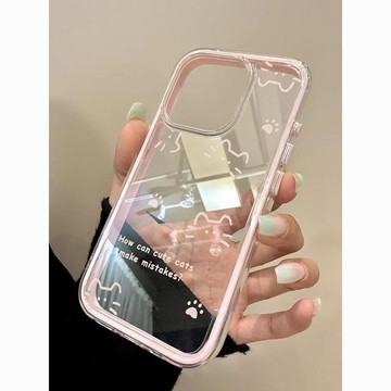 iphone17手機殼.綠線條適用蘋果17手機殼新款iPhone16Promax卡通14/13透明12/15