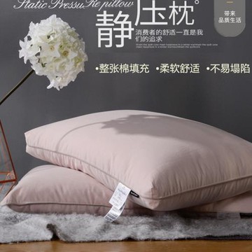 酒店超柔軟低枕頭枕芯護頸椎助睡眠家用一對睡覺不塌陷無壓枕