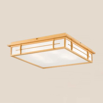 E27原木吸頂四燈六燈 B106-48-92925 92926