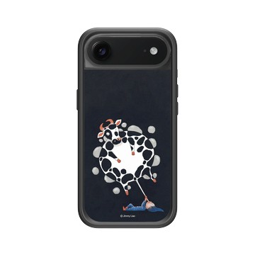 iPhone Air Mod NX -邊框背蓋組合 (相機按鈕) 黑 - 幾米 Jimmy Liao - 我的錯都是大人的錯-吹牛