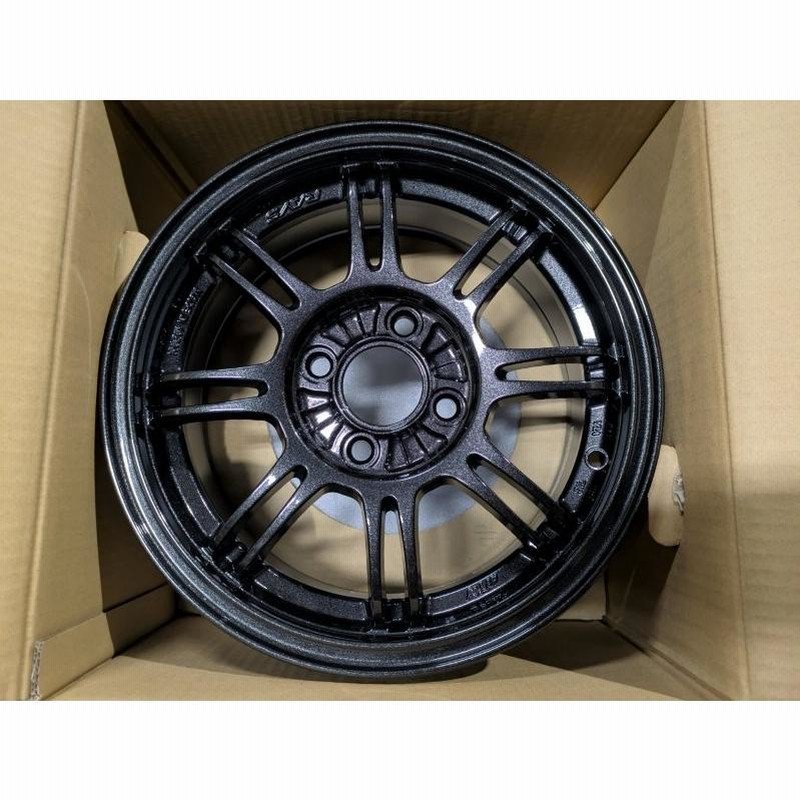 Rays A-LAP 14インチ 6J＋45 PCD100 4穴（中古】美品☆歪み無し