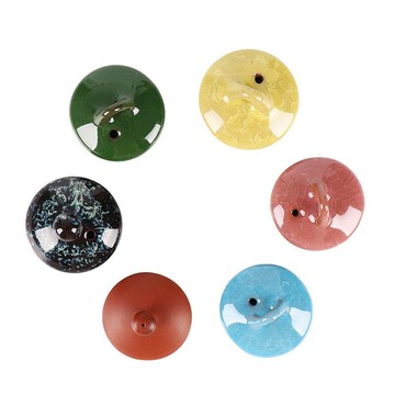 【優選百貨】陶瓷單茶壺蓋子配蓋托配件零配蓋置小蓋子杯蓋紫砂汝窯青瓷