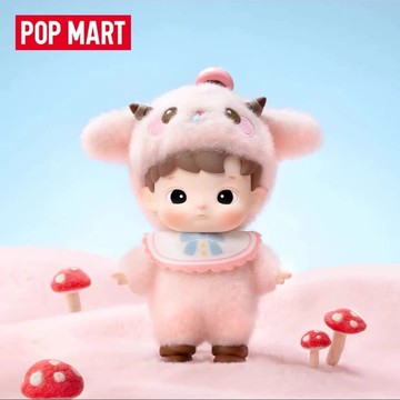 POPMART泡泡瑪特HACIPUPU動物貼貼系列手辦盲盒玩具禮物毛絨擺件 ph6201