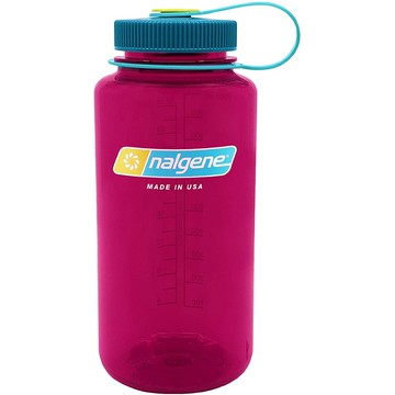 美國《Nalgene》專業水壺 1000cc 寬嘴水壼 2178-2074 茄色