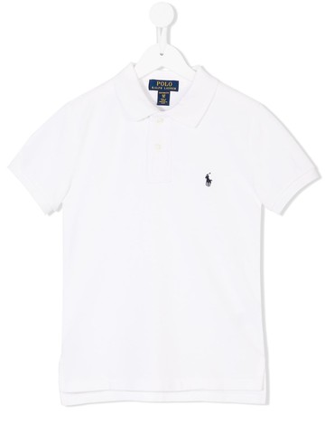 Ralph Lauren Kids - classic polo shirt - kids - Cotton - 7 - White