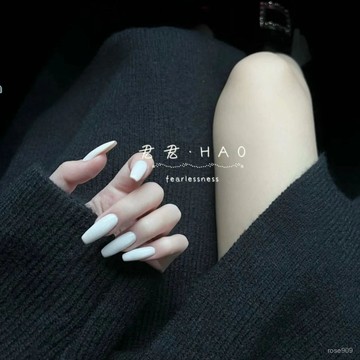 💅限時下殺穿戴甲💅手工定製ins簡約高級歐美辣妹純色可拆卸顯白穿戴甲甲片手工穿戴甲 GNQU