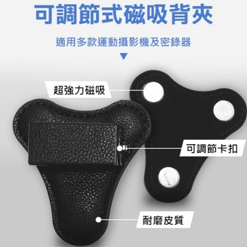 可調節式 磁吸背夾 快拆迷你強力磁吸背夾 適用 GOPRO/SJCAM GP-152