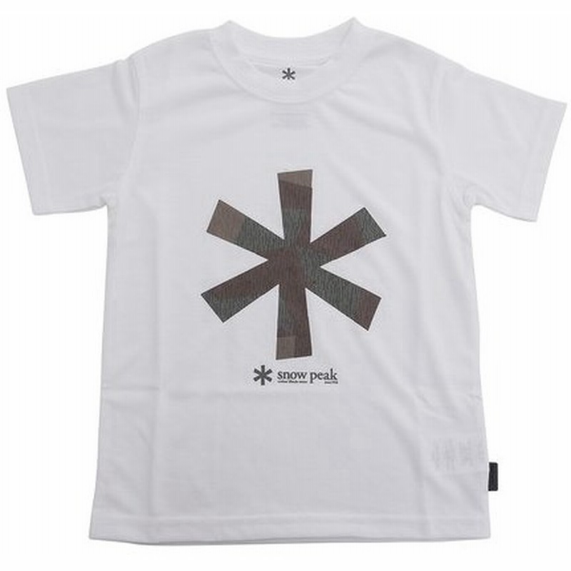 スノーピーク Snow Peak キッズ クイックドライtシャツ Ts 18sk003wh Men S 通販 Lineポイント最大0 5 Get Lineショッピング