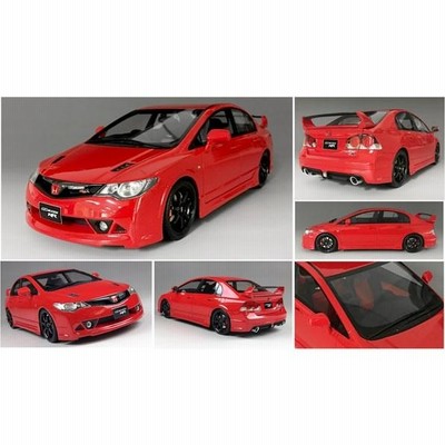 onemodel 1/18 ホンダ シビック FD2 無限RR レッド Honda Civic FD2 Mugen RR Red |  LINEショッピング