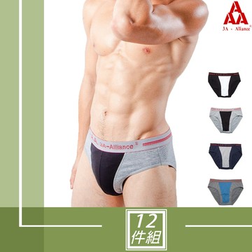 ﹝ 3A-Alliance ﹞ 美式簡約/12件組合三角褲