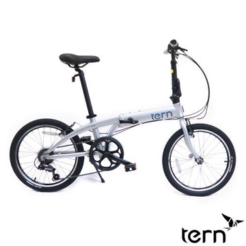 Tern Link A7 20吋7速鋁合金折疊自行車/小折-白金底藍標