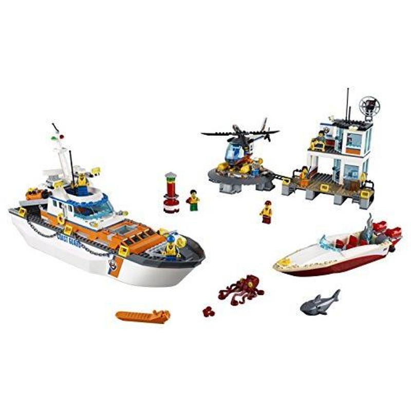 レゴ(LEGO)シティ 海上レスキュー隊と司令基地 60167 | LINEショッピング