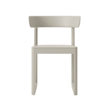 EN Chair 楓木單椅（白灰）