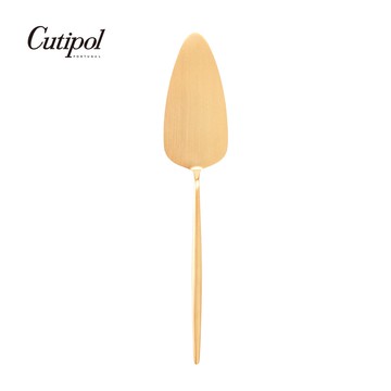 葡萄牙Cutipol MOON系列25.5CM蛋糕刀/蛋糕鏟 (霧金)