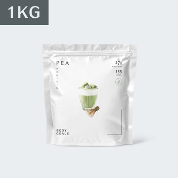Bodygoals全素豌豆蛋白飲PRO 1kg-靜岡抹茶