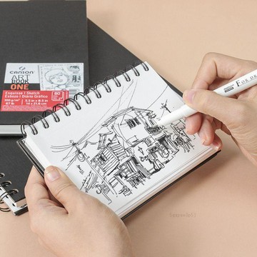 🚀臺灣出貨💨康頌CANSON硬殼素描本a4速寫本a5 ARTBOOK繪畫細紋手賬線圈筆記本