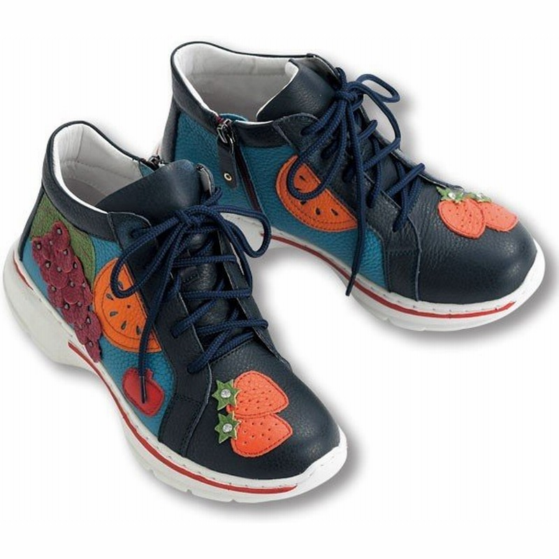 ブーツ シューズ レディース エスタシオン フルーツパッチワークショートブーツ Estacion 40代 50代 60代 70代 ミセス シニア ファッション 靴 通販 Lineポイント最大0 5 Get Lineショッピング