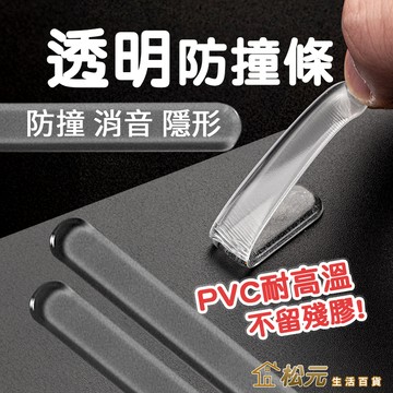 透明防撞條【松元生活百貨】1條 防撞護墊 防護條 保護墊 防撞邊條 兒童安全防撞條 桌角防護車門防撞條 防撞貼門把手墊