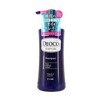 DEOCO. 頭皮護理洗髮精 甜美花香 白泥配合 吸着洗浄  350ml  1瓶
