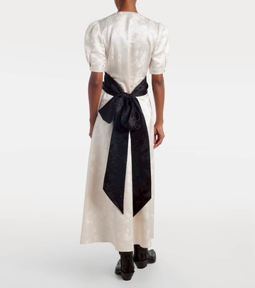 Gabriela Hearst Larkin floral silk midi dress