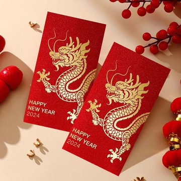 UDOLIFE｜2024祥龍賀歲紅包袋(6入)