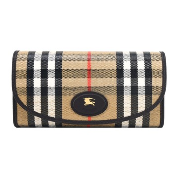 BURBERRY Highlands 翻蓋長夾(沙色)