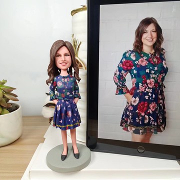 客制化人物公仔 人偶 3D人像畫 似顏繪 肖像 定制 生日 紀念 禮物