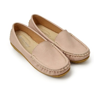 【富發牌】素面質感莫卡辛鞋-白/水藍/灰/粉 1DA57N