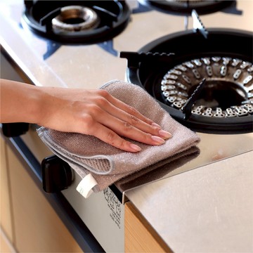 日本 CB JAPAN - carari系列 廚房清潔布二入組-油污清潔用-30g