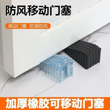 好物分享🍀加厚加高門塞透明擋門抵門器門楔子安全門卡門阻防風門門底固定器NR