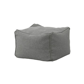 hoi! 源氏木語日式笑顏可拆洗布座凳 RD01903 水泥灰