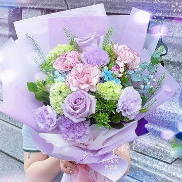 【永春花苑世貿店】心月如昔鮮花花束 | 畢業 生日 情人節送禮首選 |