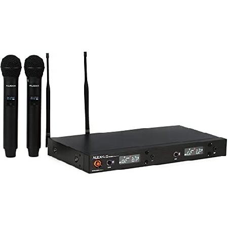 Audix AP42 OM2 Dual Handheld Wireless Microphone System for Musical Performances and Public Speaking B Band