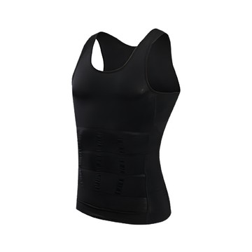 A-ZEAL 坦克加壓機能背心 尼龍彈性纖維聚酯纖維材質  XXL  黑色