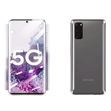 全包水凝膜 軟膜 適用 三星 S25 水凝膜 S24 S23 S22 S21 S20 Note 20 10 保護貼 背膜