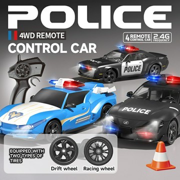 【高速漂移王】遙控賽車 RC四驅車 漂移車 競速車 玩具車 1:24比例 2.4G遙控 充電燈光 四輪驅動 兒童成人通用