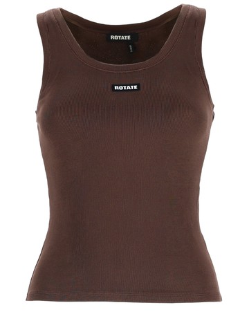 rotate birger christensen tank top with logo
