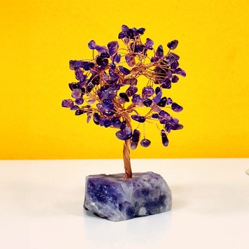 天然原石水晶樹